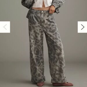 Pilcro High Rise Barrel Jeans